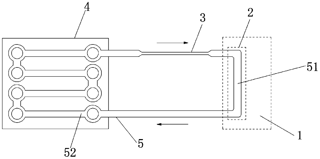 Chip heat exchanger and inverter air conditioner