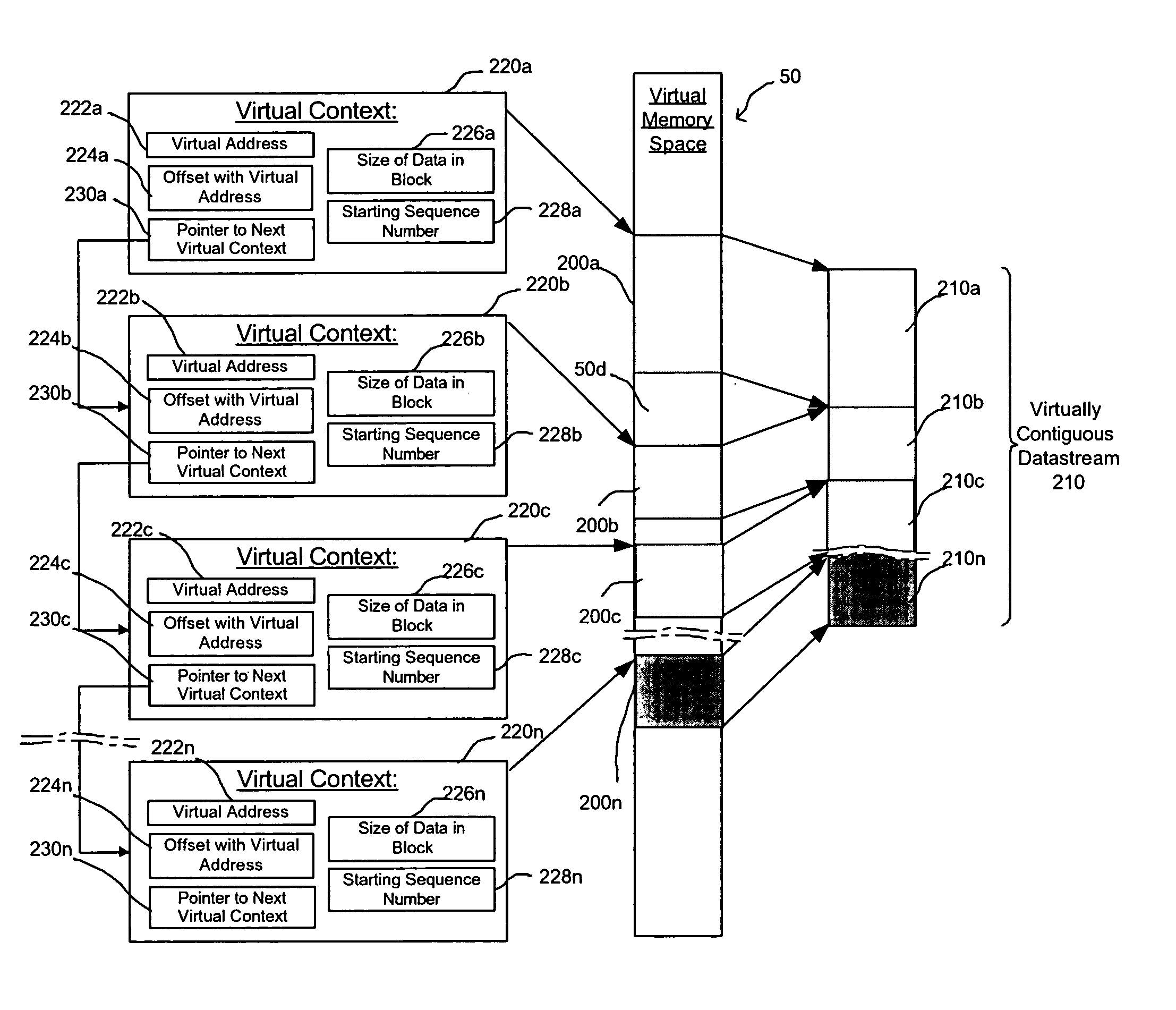 Method, system, and program for managing memory for data transmission through a network
