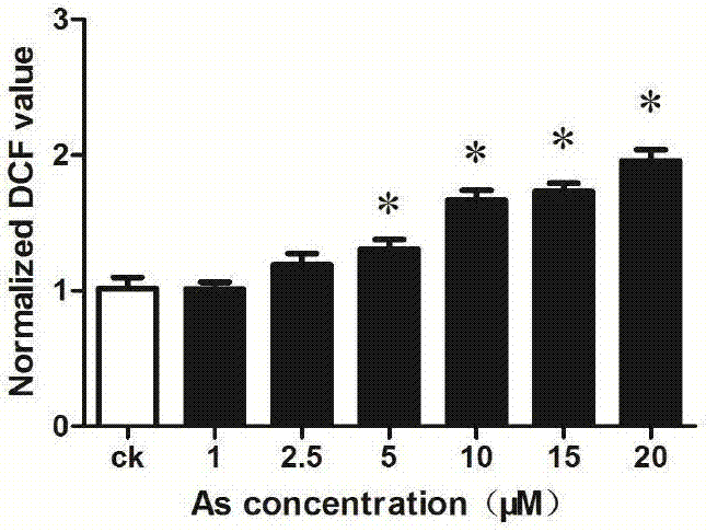 Method for detecting active oxygen content in cells