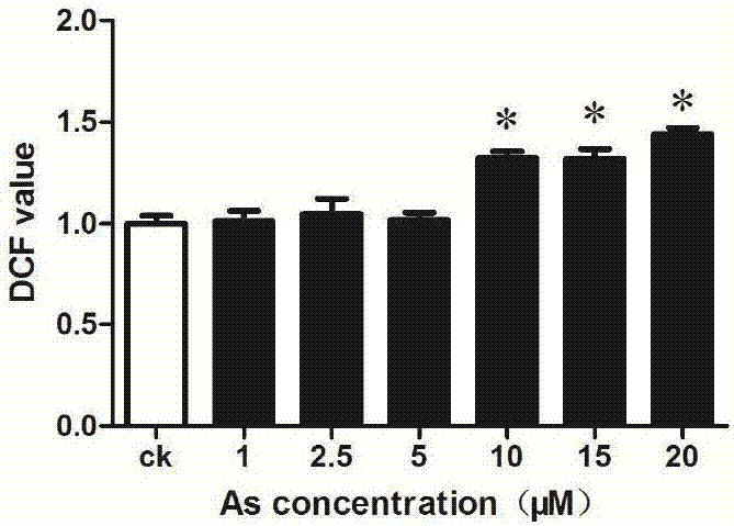 Method for detecting active oxygen content in cells