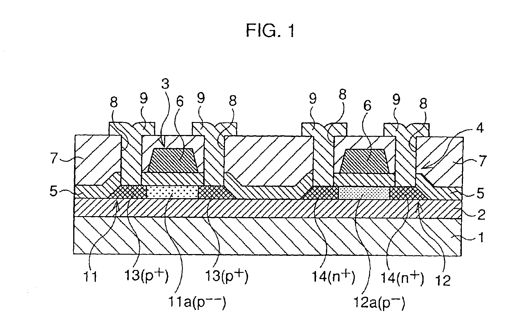 CMOS-type thin film semiconductor device and method of fabricating the same