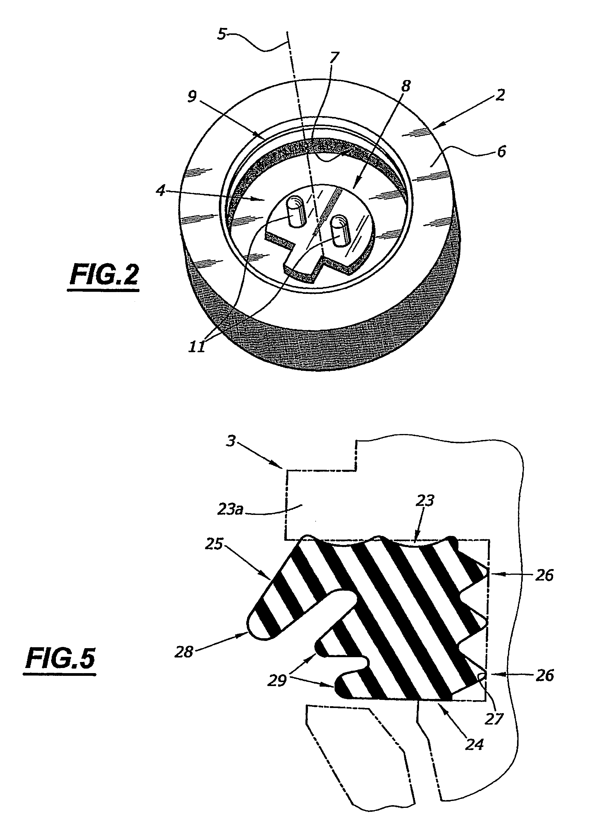 Electrical connector assembly for an airbag ignitor