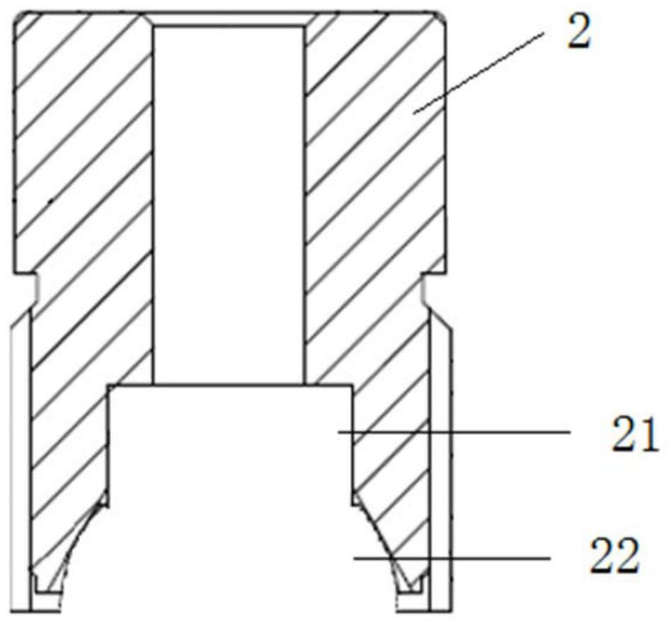 Sealing structure for pipeline connector of R744 air conditioner heat pump system