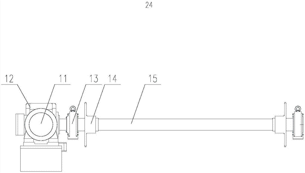 Flow type bulk cargo stacking feeder