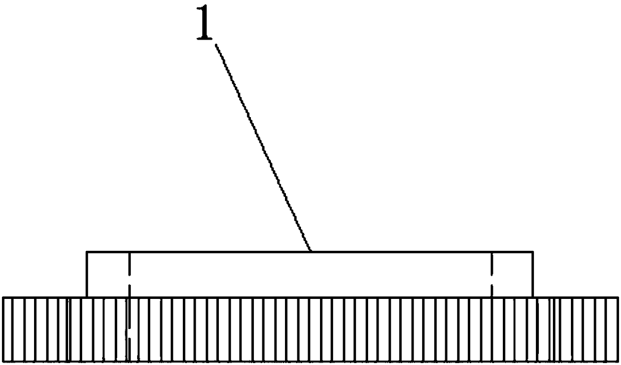 Closed type forging technology of light and thin type conjunction gear