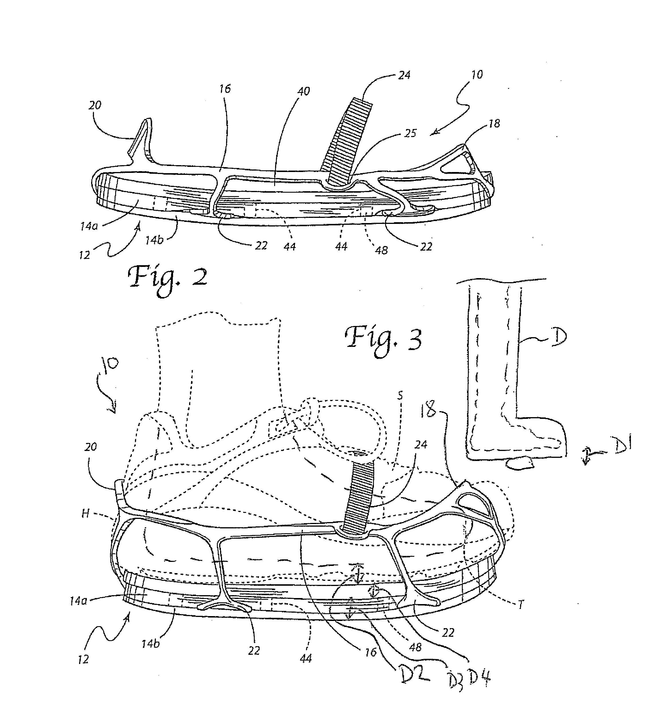 Leg lift device and associated method