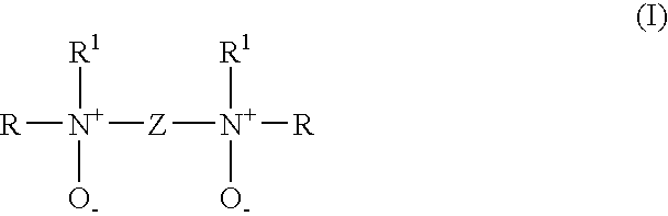 Amine N-oxide based surfactants