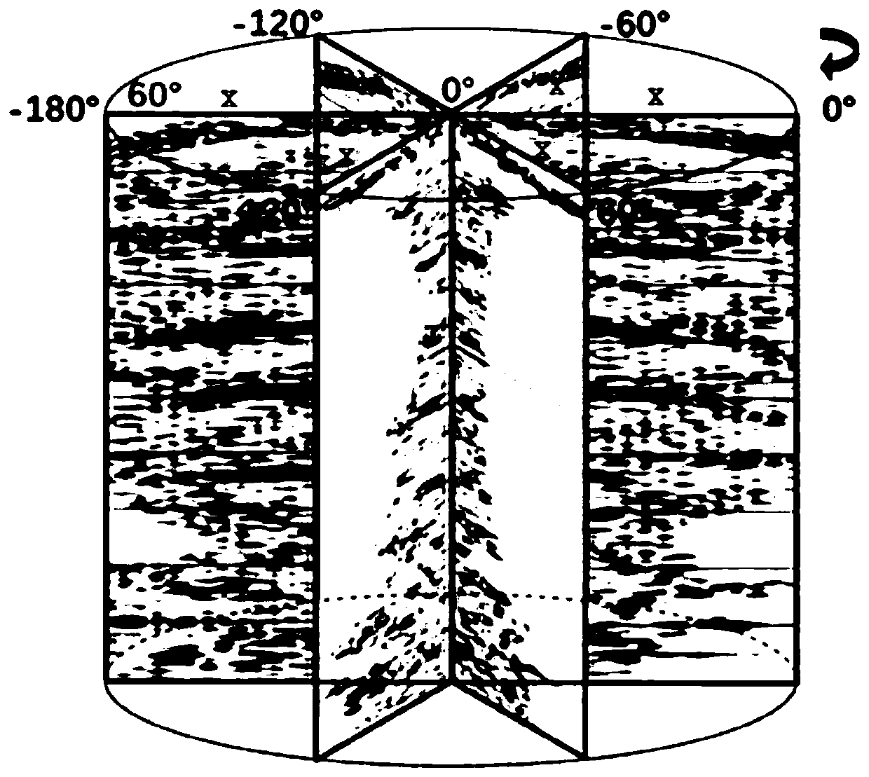 Azimuth gather extraction method and system based on geophone offset vector sheets