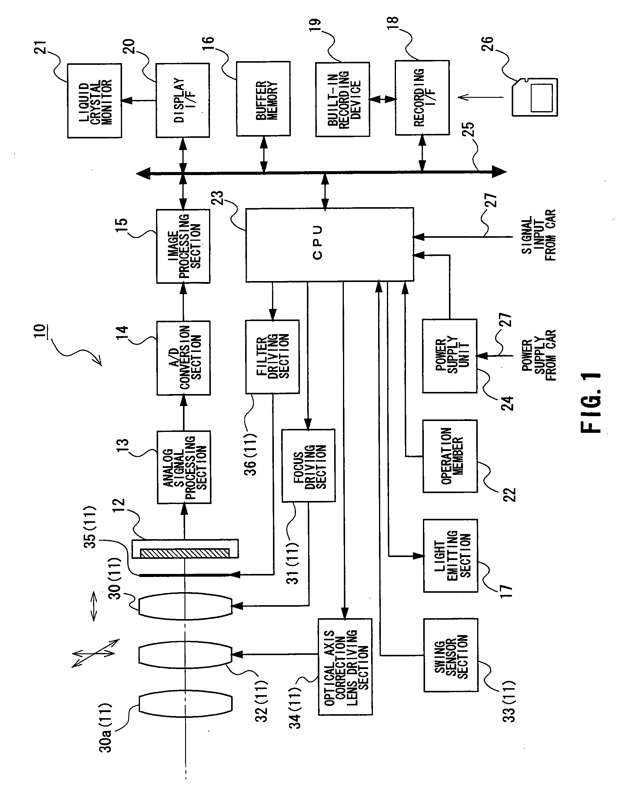 Imaging apparatus and drive recorder system