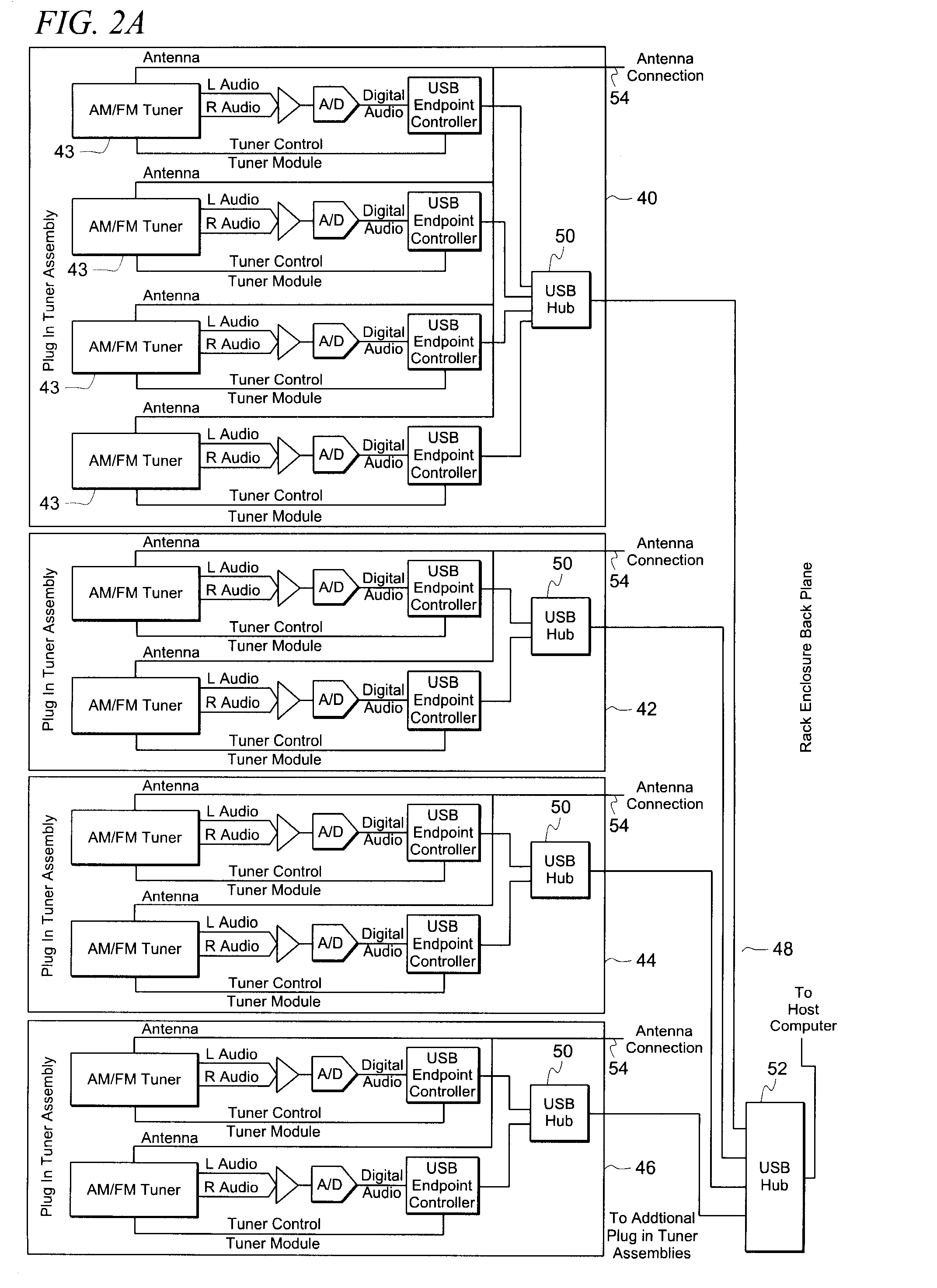 Device for monitoring multiple broadcast signals