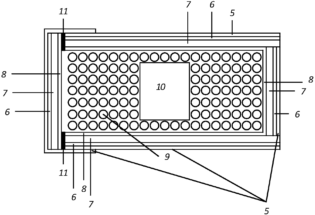 Woodpecker head-imitated impact-resistant structure and manufacturing method thereof