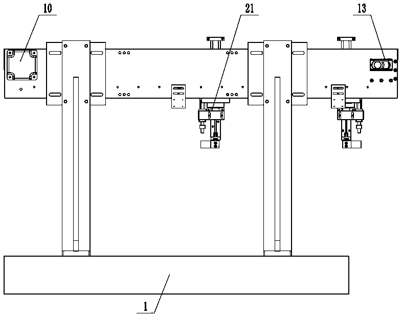 Automatic bobbin feeding and discharging equipment for weaving machine