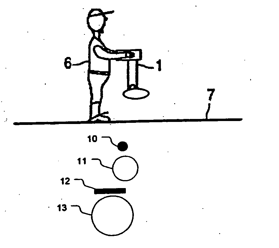 Method and apparatus for digital detection of electronic markers using frequency adaptation