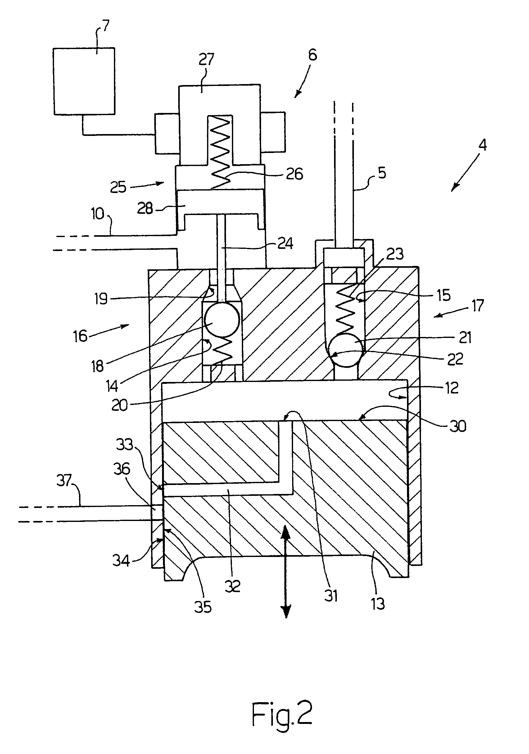 Method for the direct injection of fuel into an internal combustion engine