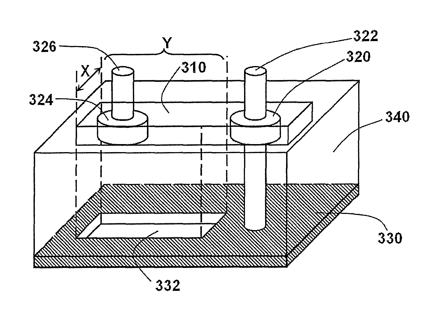 Complementary mirror image embedded planar resistor architecture