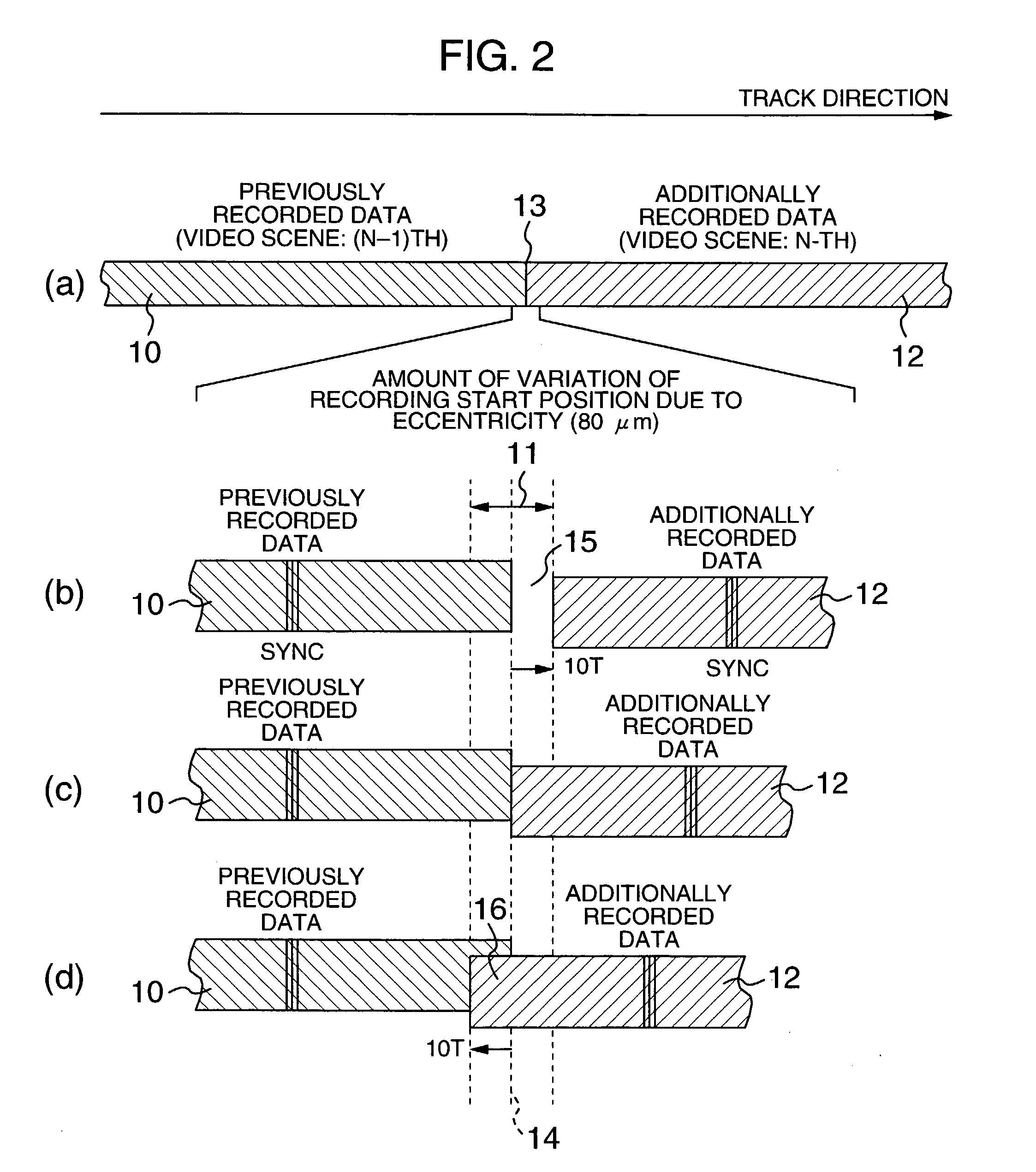 Information recording method and optical disk apparatus