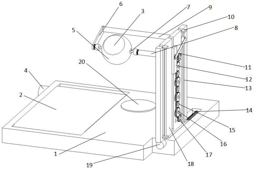 Basketball dribbling training machine