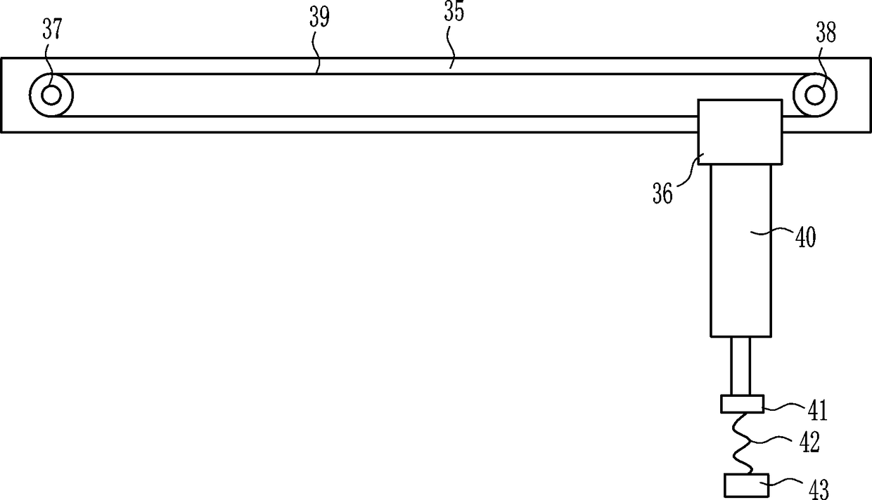 Cloth winding device for textile production