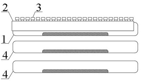 Low-temperature pipe body storage device