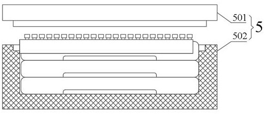 Low-temperature pipe body storage device