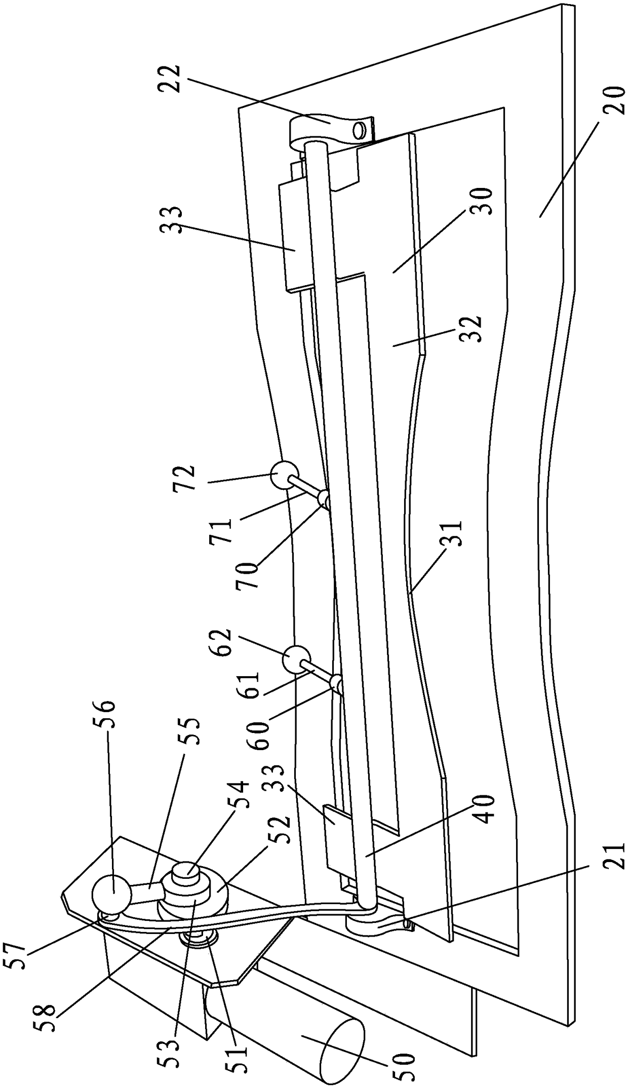 Prying-type sliding traction health-care pillow