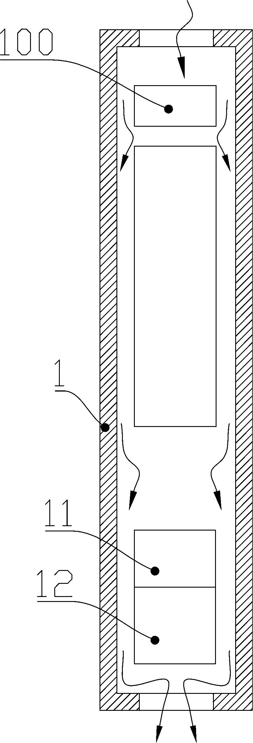 Integrated sensing and control device with base ring and electronic cigarette using same