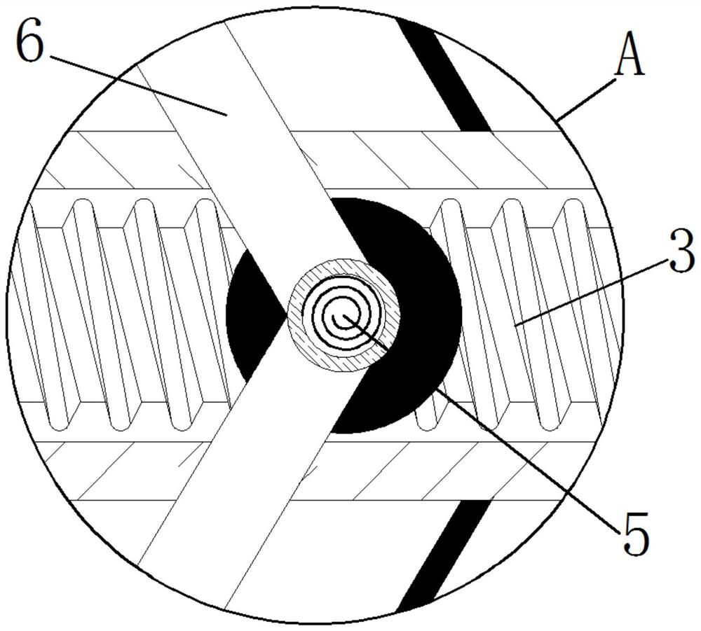 Processing equipment for realizing excellent tanning of leather based on high-speed rotation