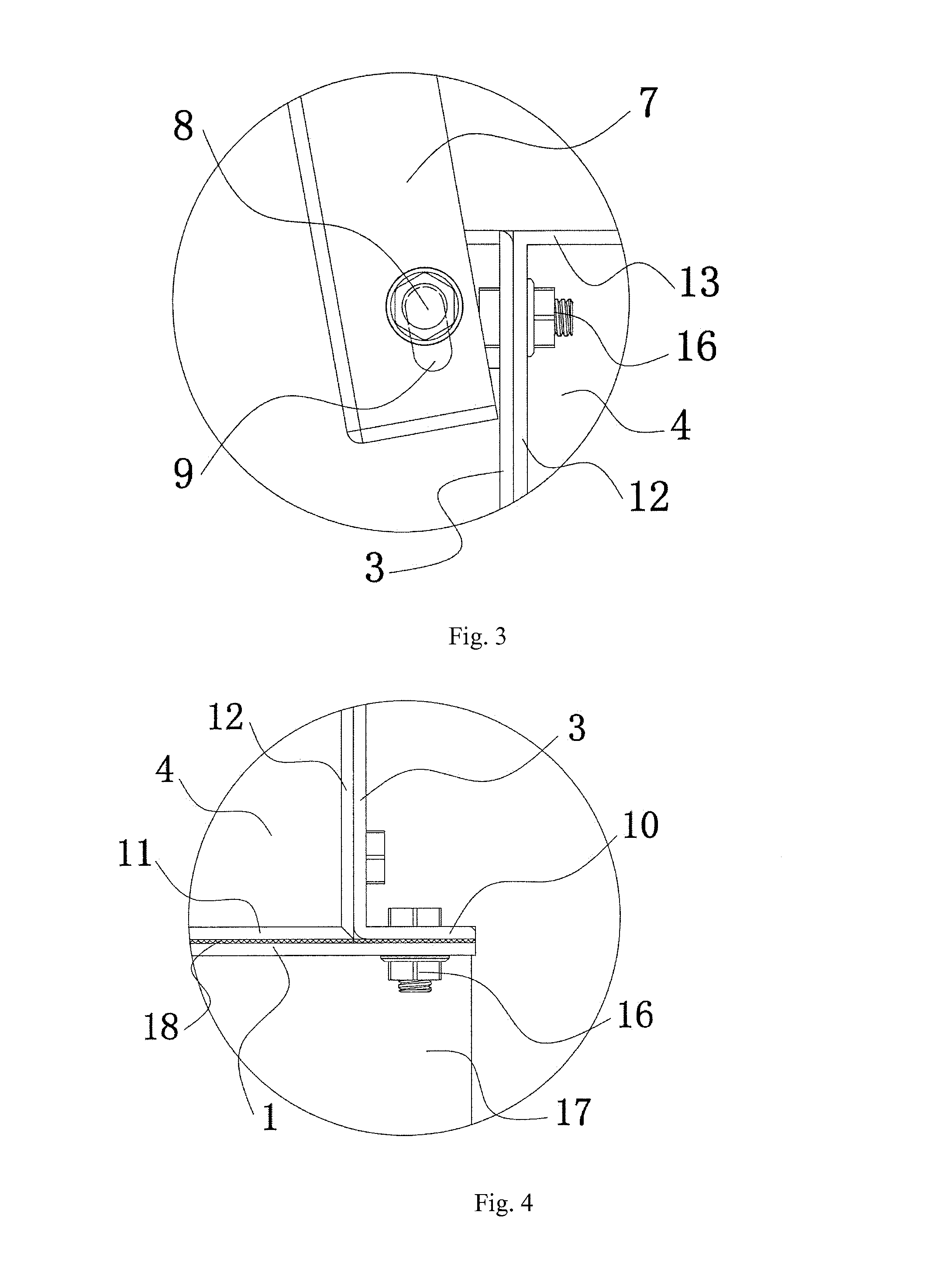 Loaded pallet container