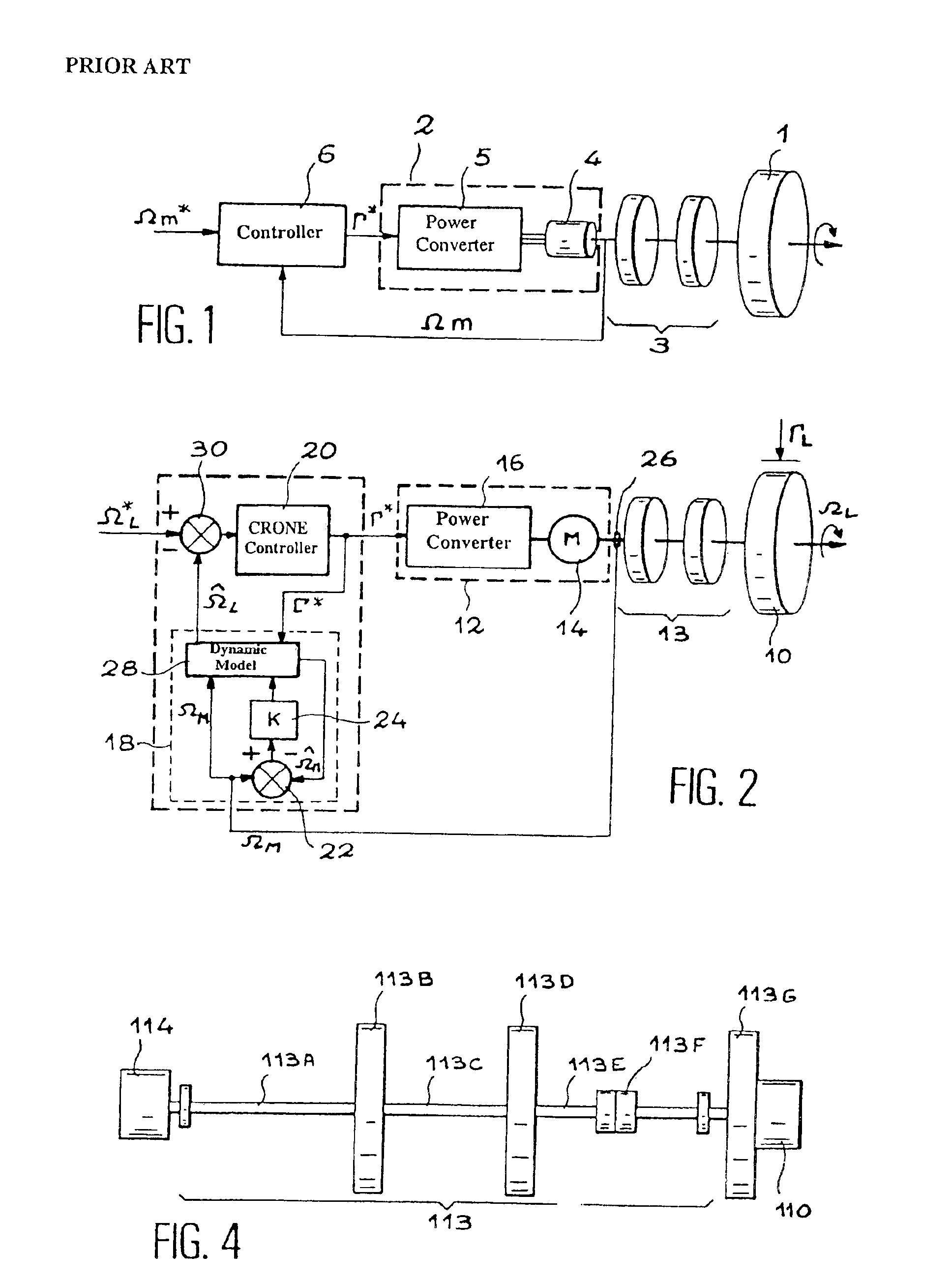 Method and device for controlling angular speed of an electromechanical drive train with little damping