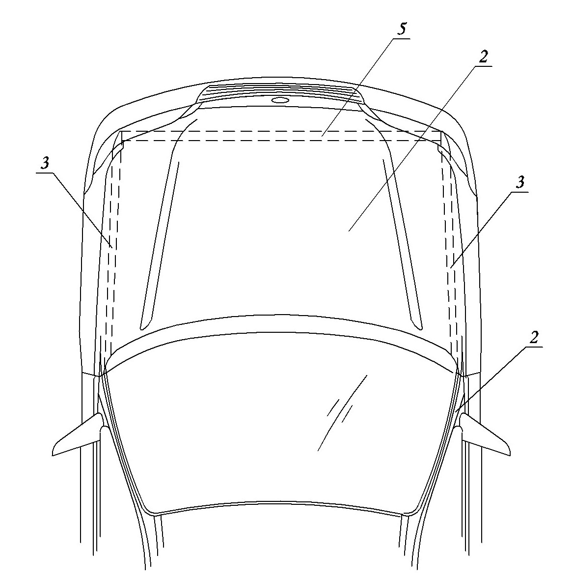 Car rear-end collision prevention method and car rear-end collision prevention device
