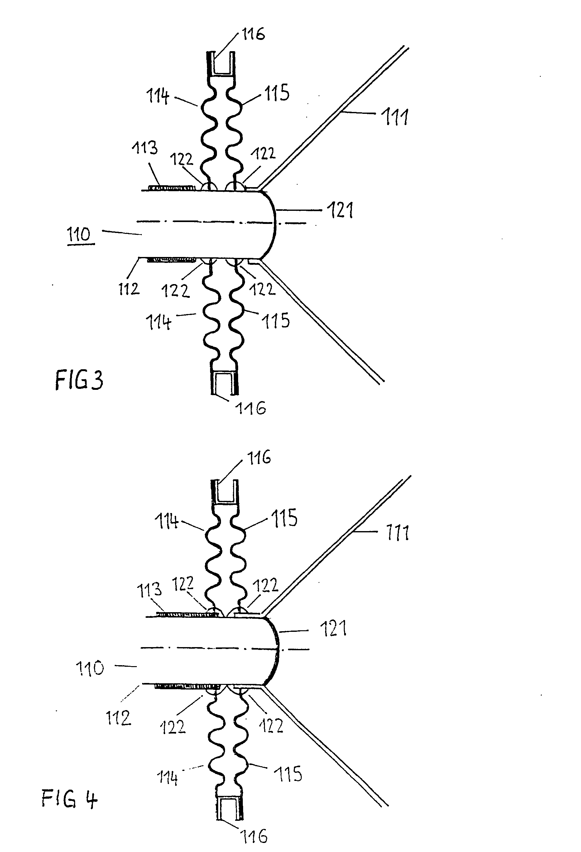 Loudspeaker with a double spider centering system