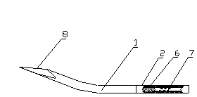 Multicavity drainage apparatus capable of moving under skin