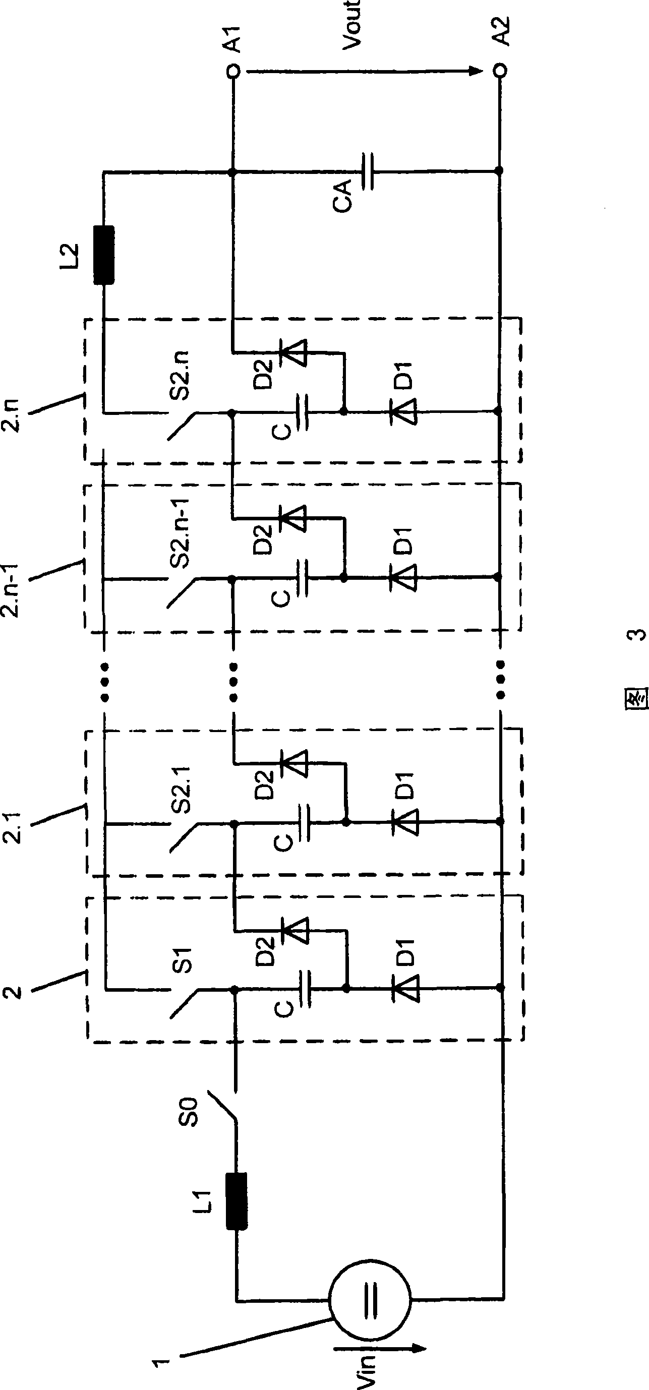 Converter circuit and method for operating such a converter circuit