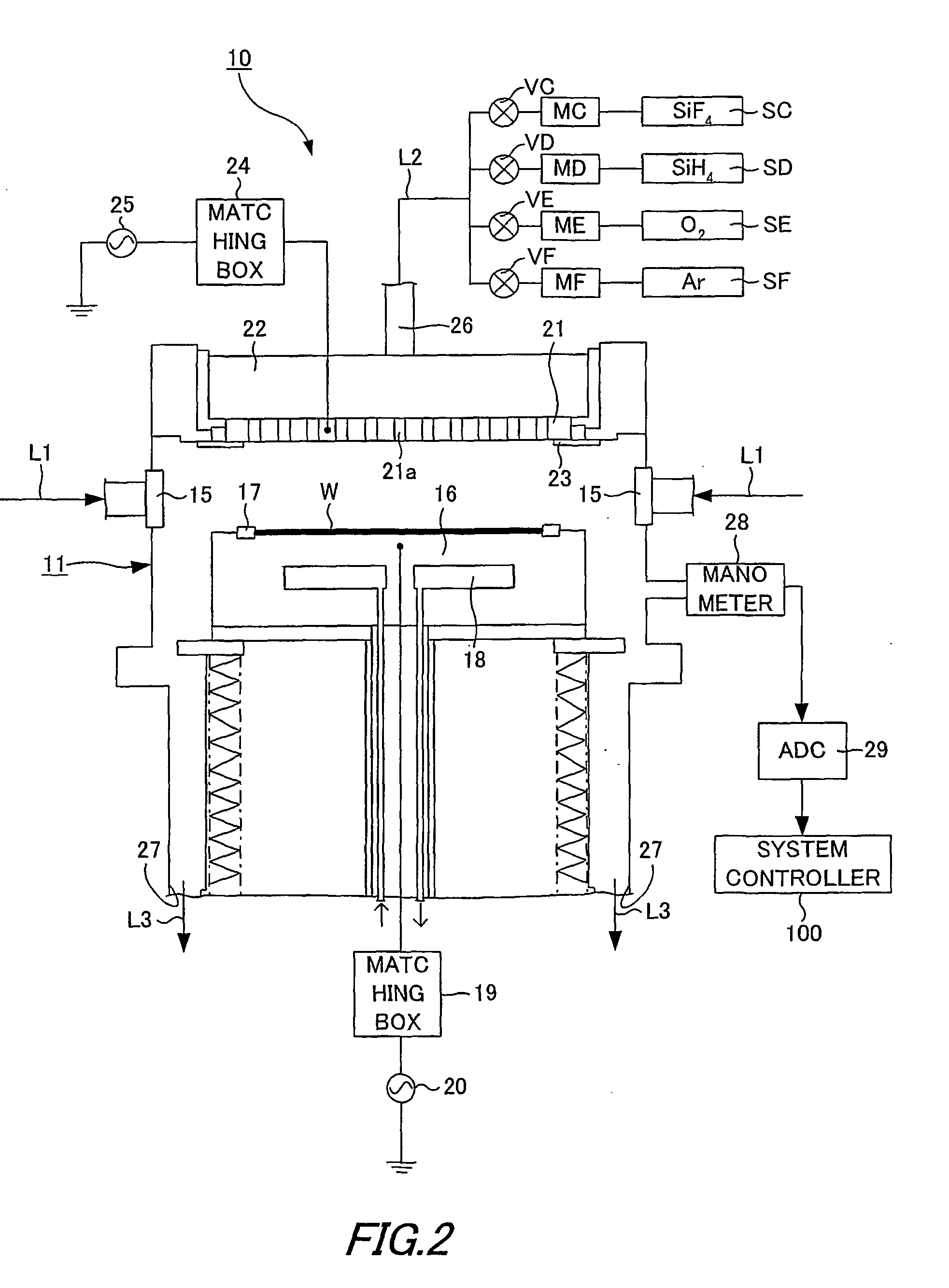 Processing apparatus and cleaning method