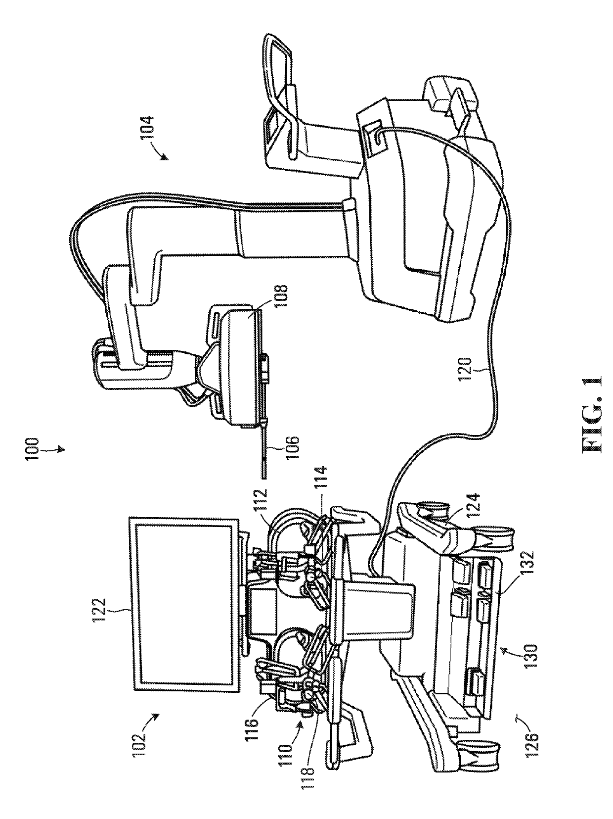 Foot pedal apparatus for use with a workstation controlling a robotic surgery system