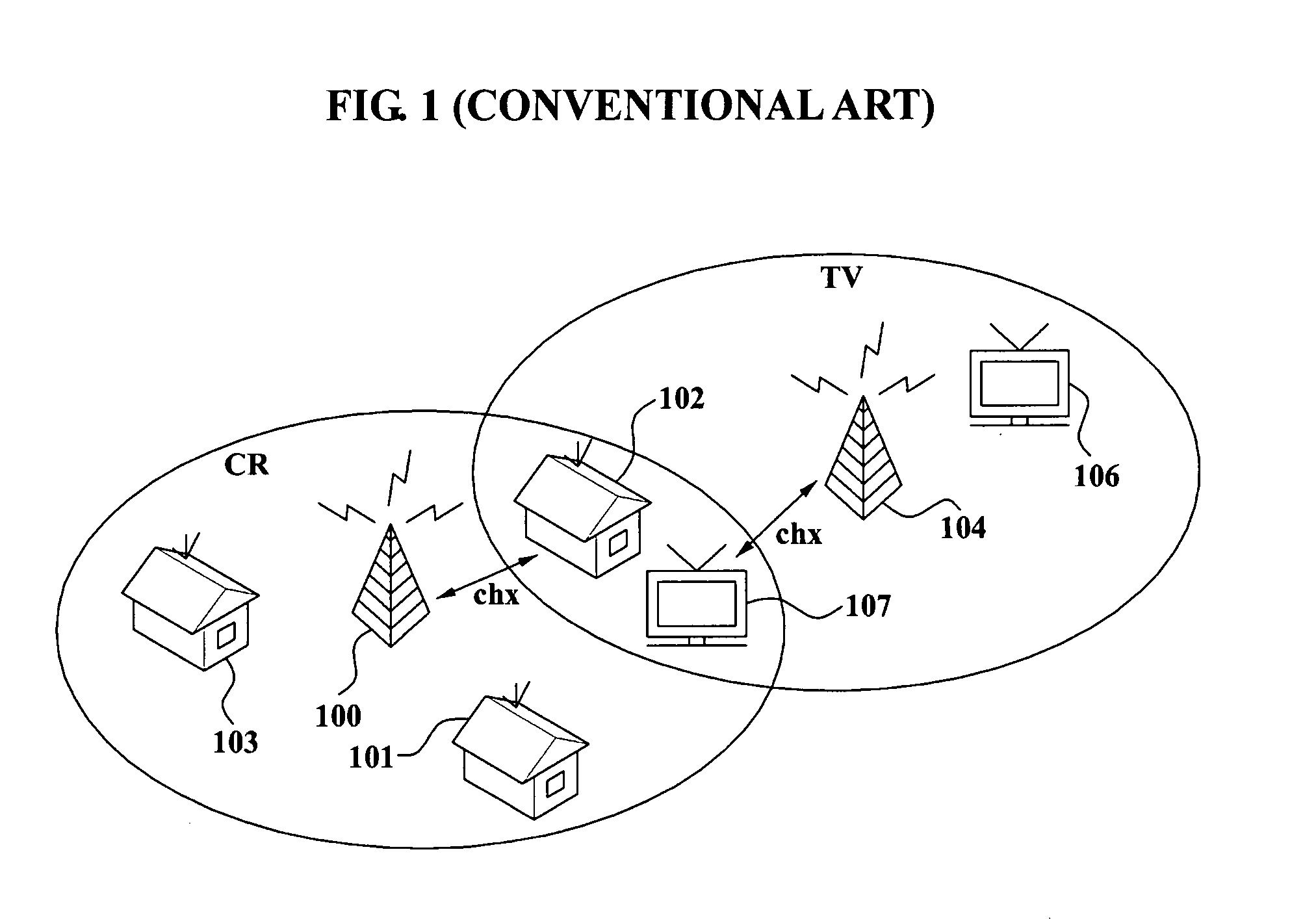 Signalling method of detecting hidden incumbent system in cognitive radio environment and channel fractioning method used to enable the method