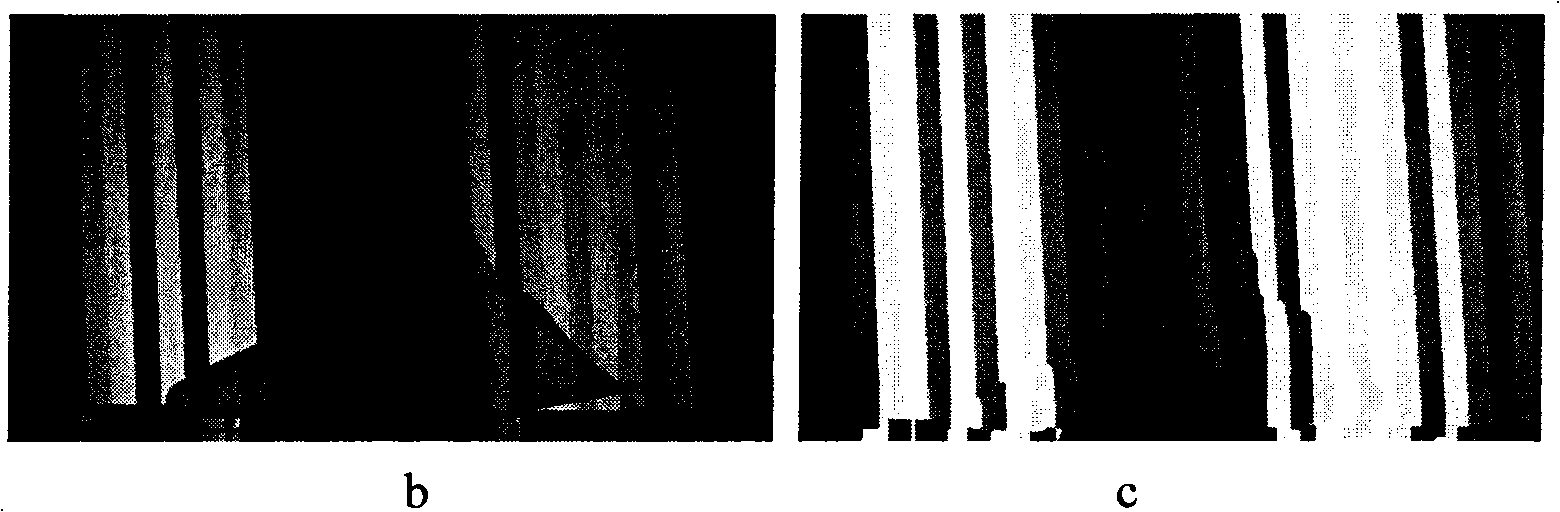 Stripe color coding method for grating stripe images based on Gray code principle