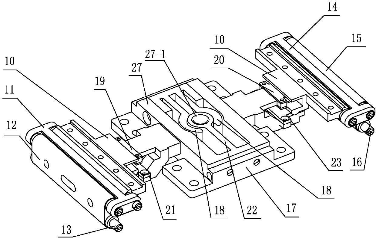 Foot-end dual-range three-dimensional force detector for exoskeleton or biped robots