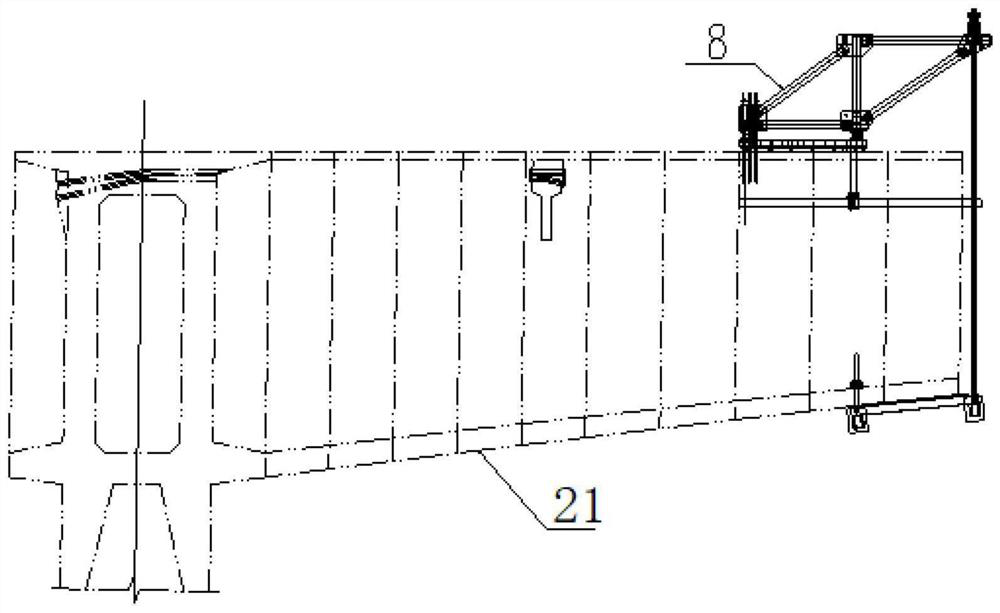 Construction method for integral hoisting and closure of large-section steel box girder