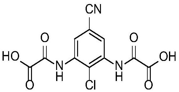 A kind of preparation method of lodoxamide tromethamine intermediate