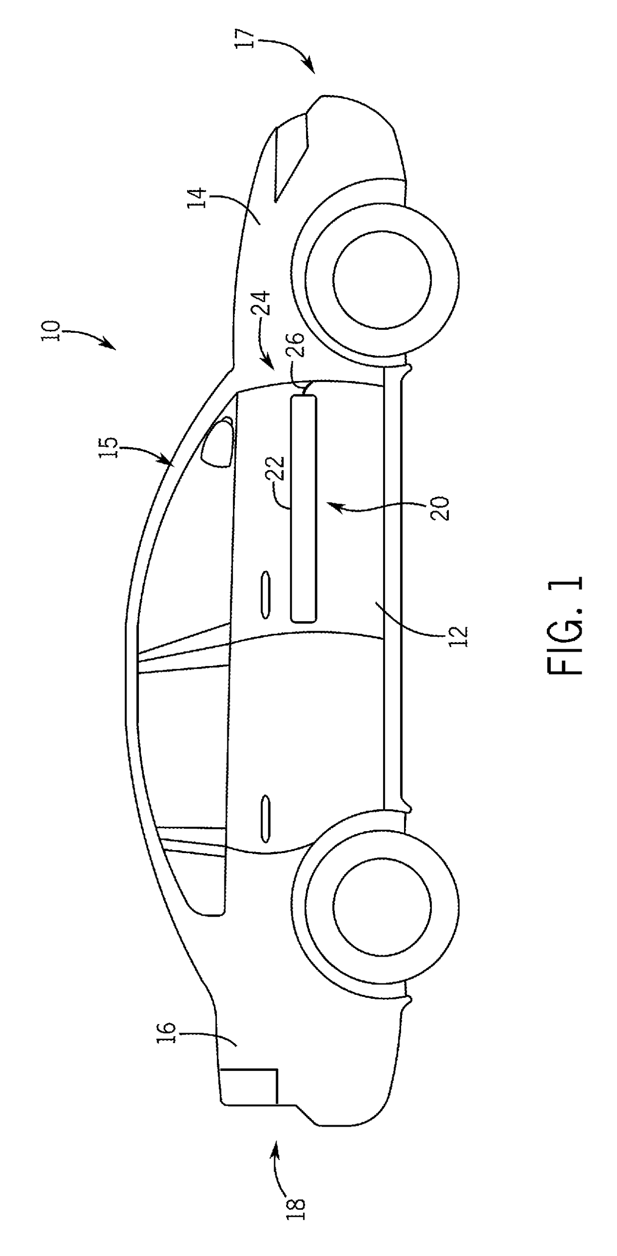 Protective device for a motor vehicle