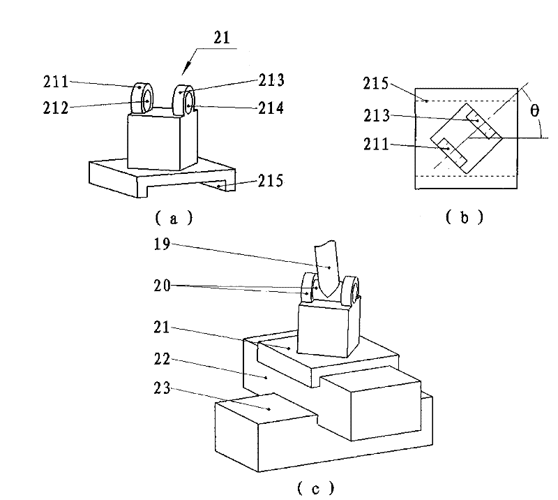 Aircraft component attitude adjusting assembly system based on parallel mechanism with six degrees of freedom and debugging method