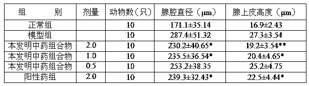 Medicine for treating prostatitis and preparation method thereof