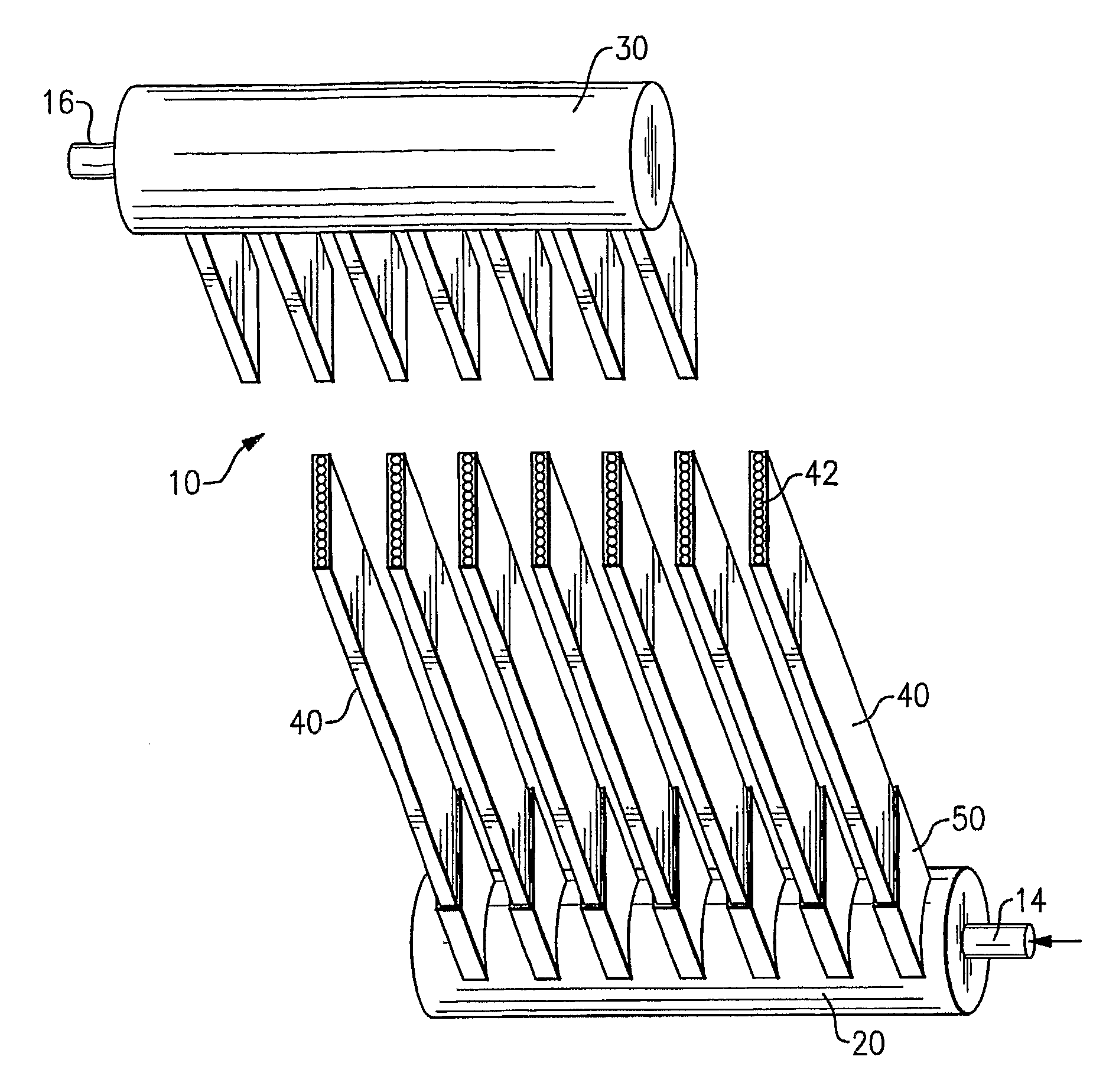 Heat Exchanger with Fluid Expansion in Header