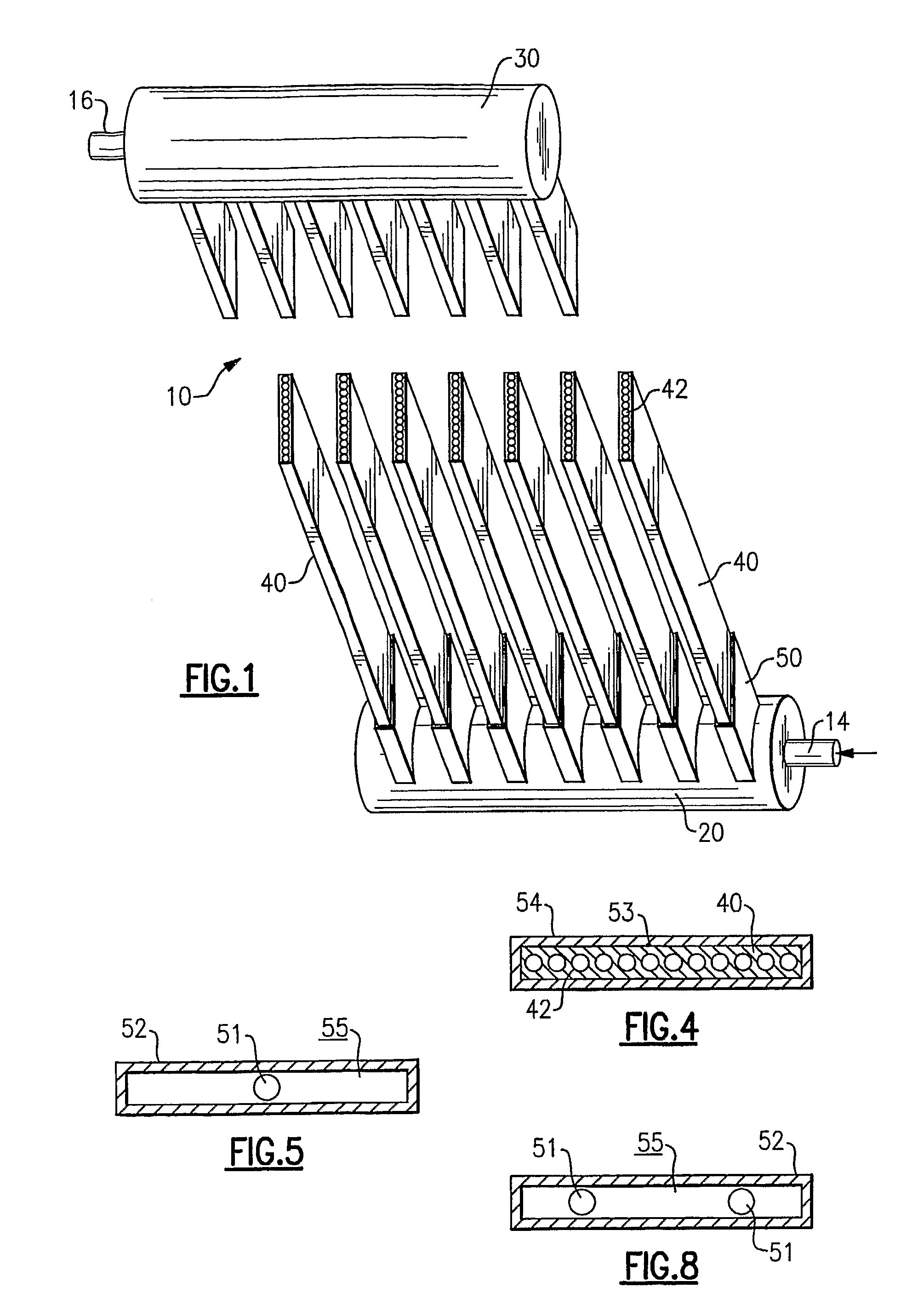 Heat Exchanger with Fluid Expansion in Header