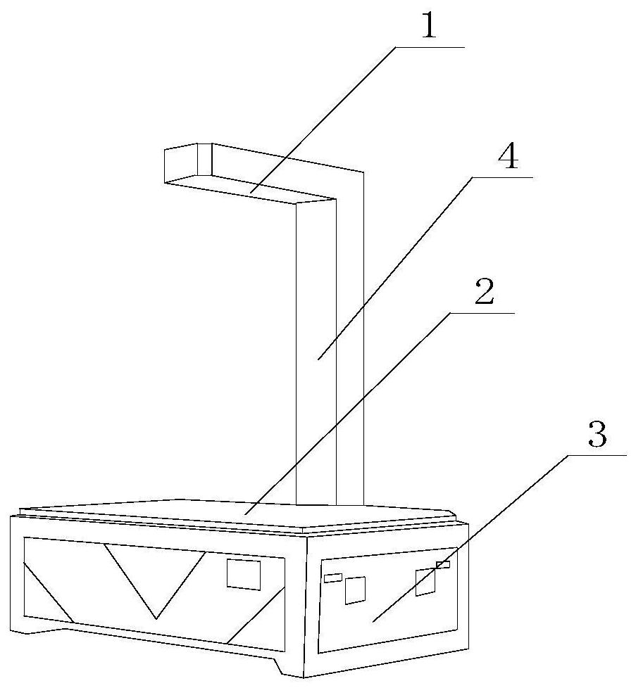 Sheet metal visual detection acquisition terminal and method