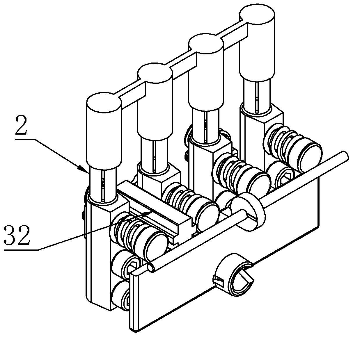 Connector capable of realizing replacement of electric energy meter without interrupting power supply