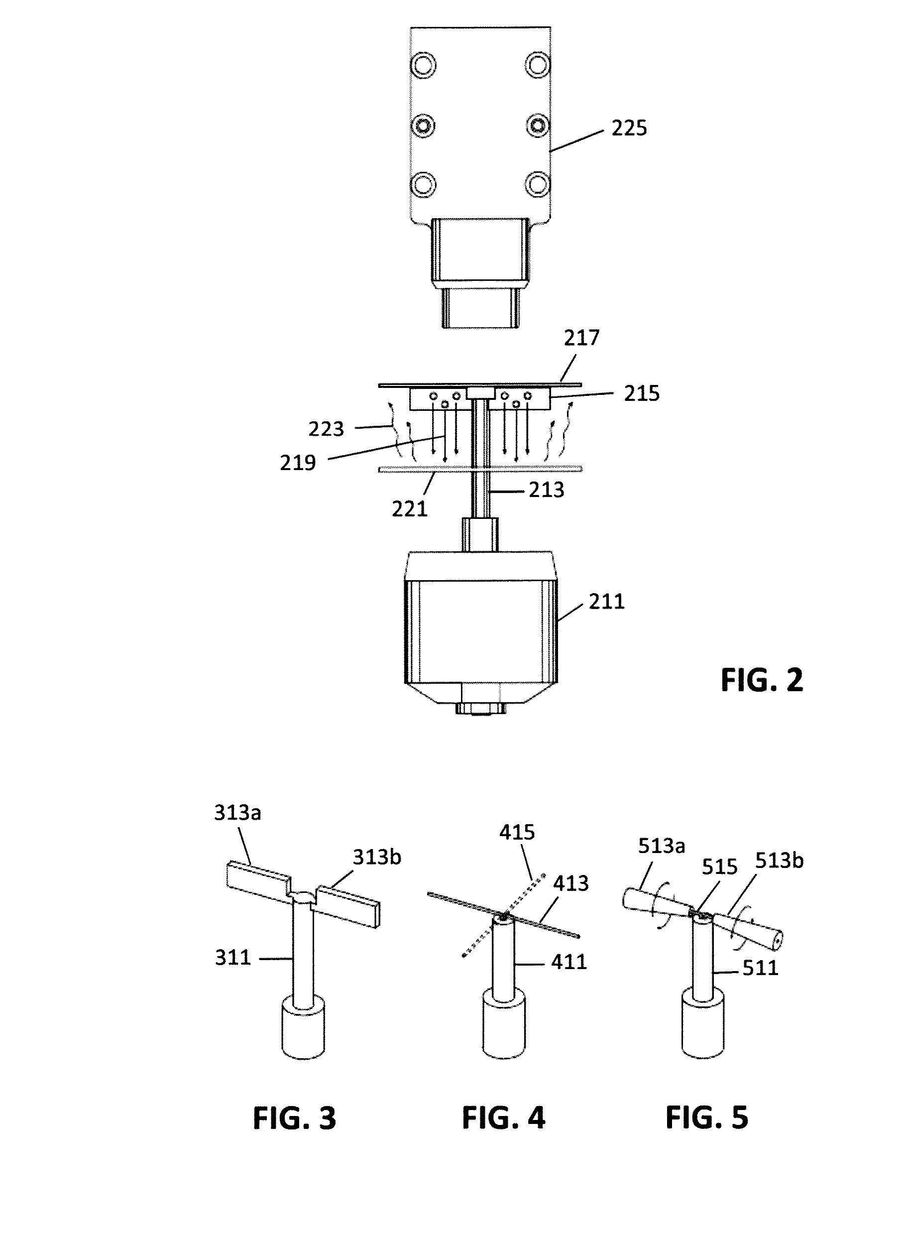 Electron excited x-ray fluorescence device