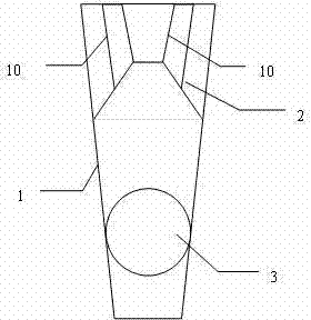 Upflow type reactor gas-liquid distribution disc and applications thereof