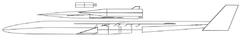 Air-based launching system and method based on subtransonic aerial carrier